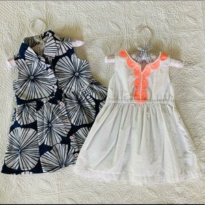 Bundle of 2 Carter’s Baby Summer Dresses